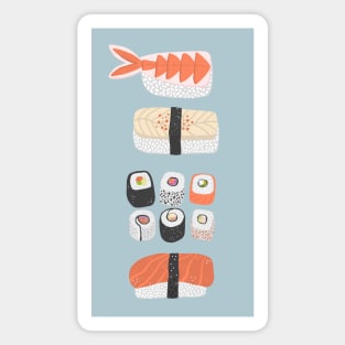 Sushi Roll Maki Nigiri Food Art Magnet